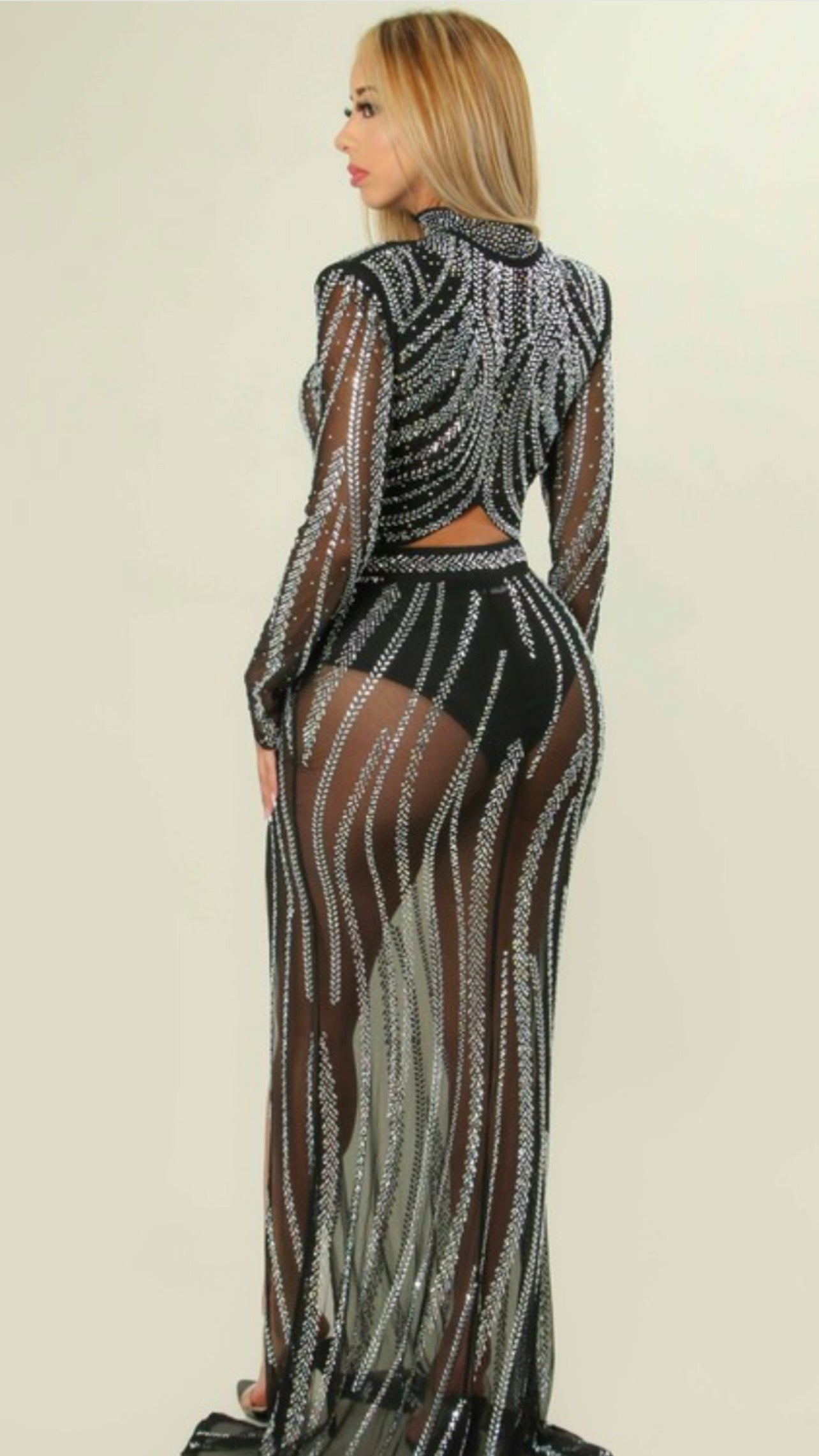 No Boundaries 2pc Glam Skirt Set