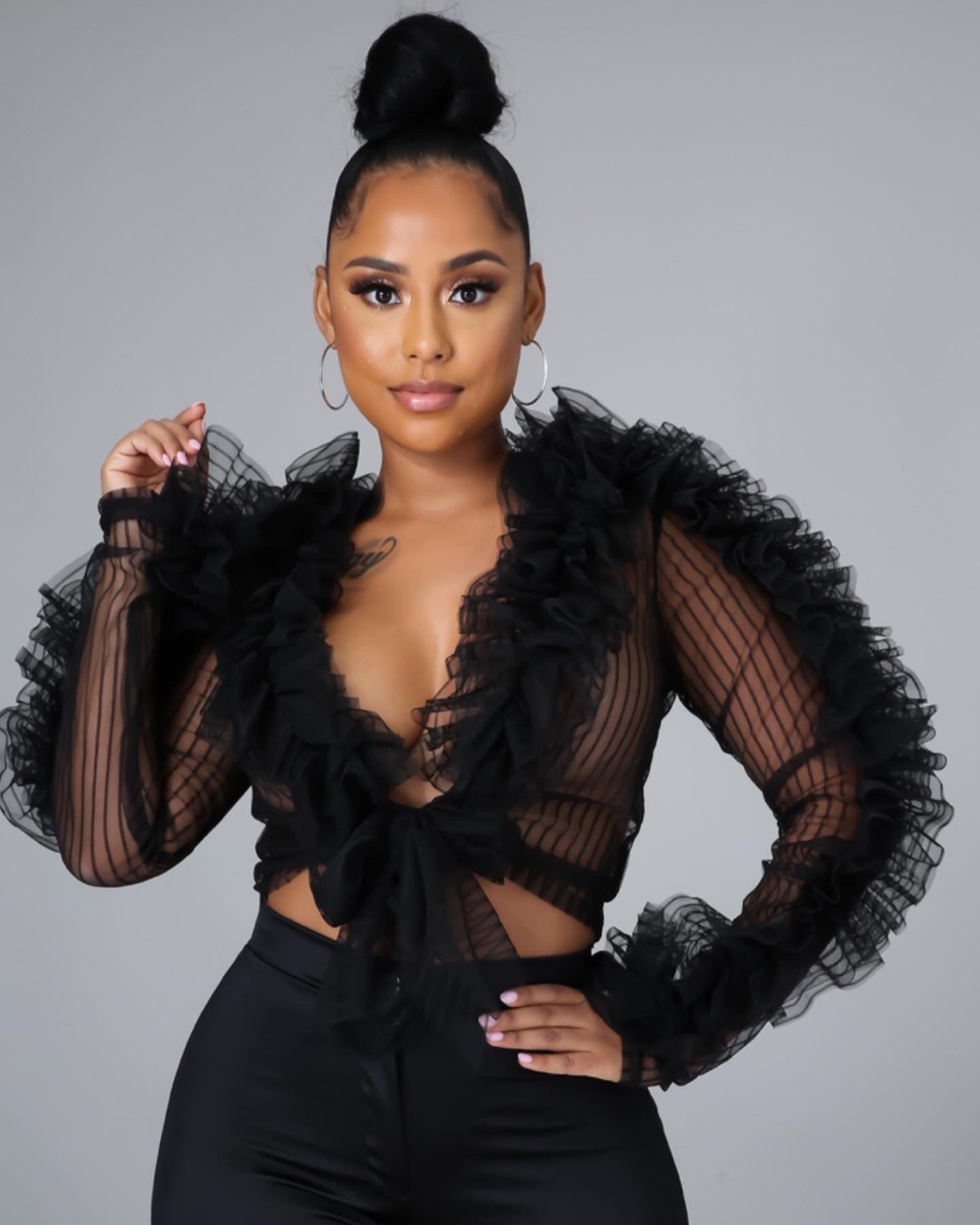 Verified Ruffle Top