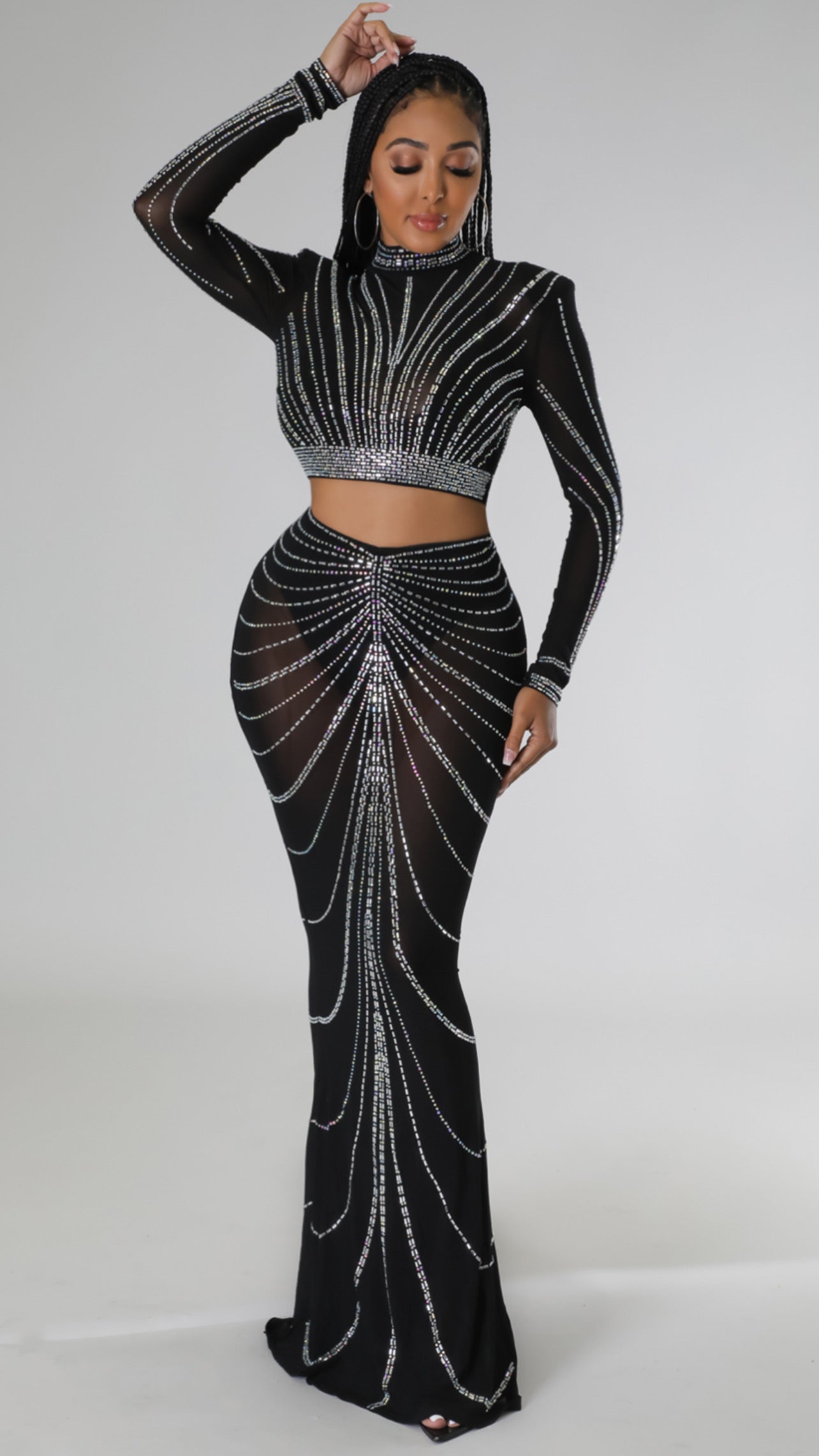 Celena 2pc Skirt Set