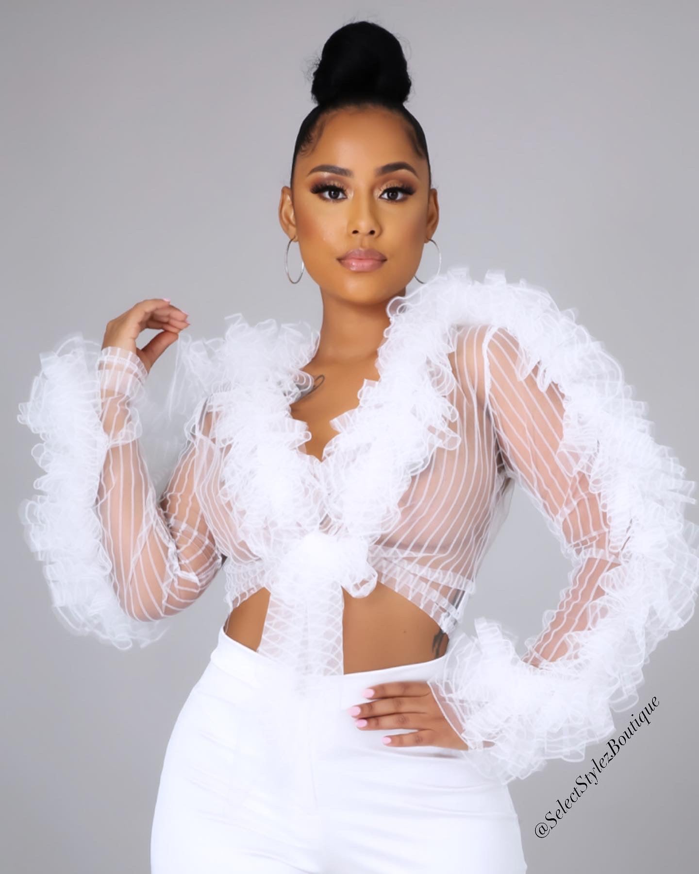 Verified Ruffle Top